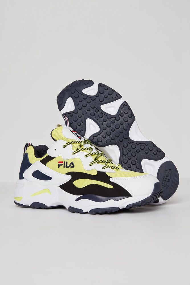 Fila Trainers Mens White Ray Tracer - Ireland 25947-GSFC